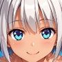 日焼けした銀髪JKを中出しセックスで快楽墜ちさせてアヘ顔ボテ腹にしてみた