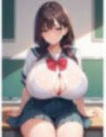 爆乳おばさんの学園性活 画像1