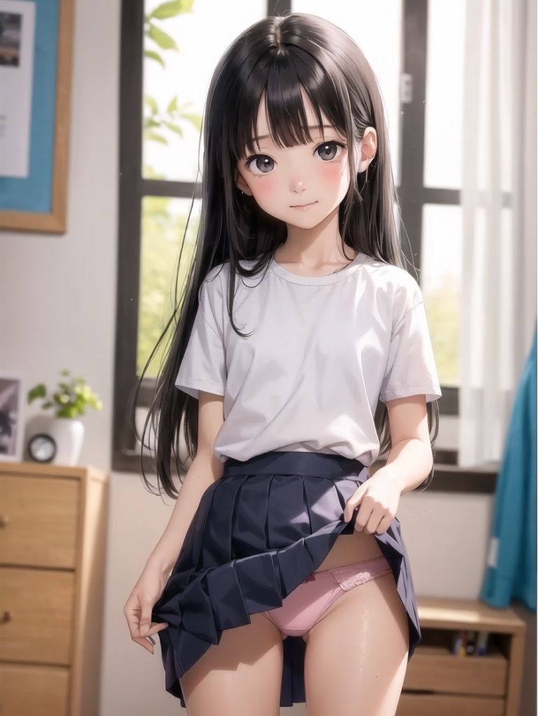 「あっ！待って！生はダメです！」制服少女のパパ活えっち_4