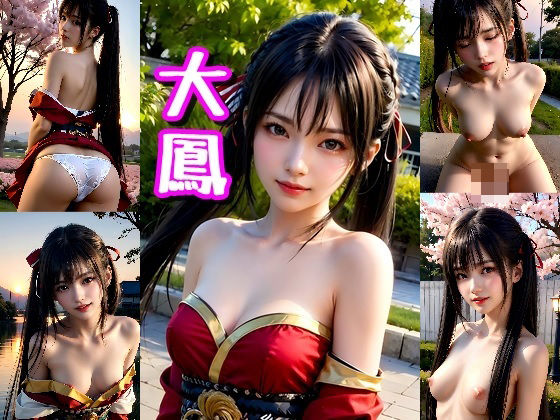 人気ゲー人気ゲーム・アズー◯レーンのキャラクターのリアル写真集です【大鳳・ヌード写真集】