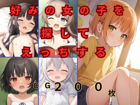 [つるぺたにゃ]好みの女の子を探してえっちする