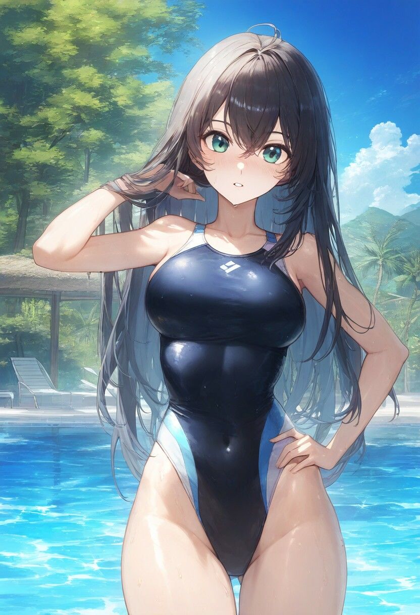 競泳水着の女たち 画像2