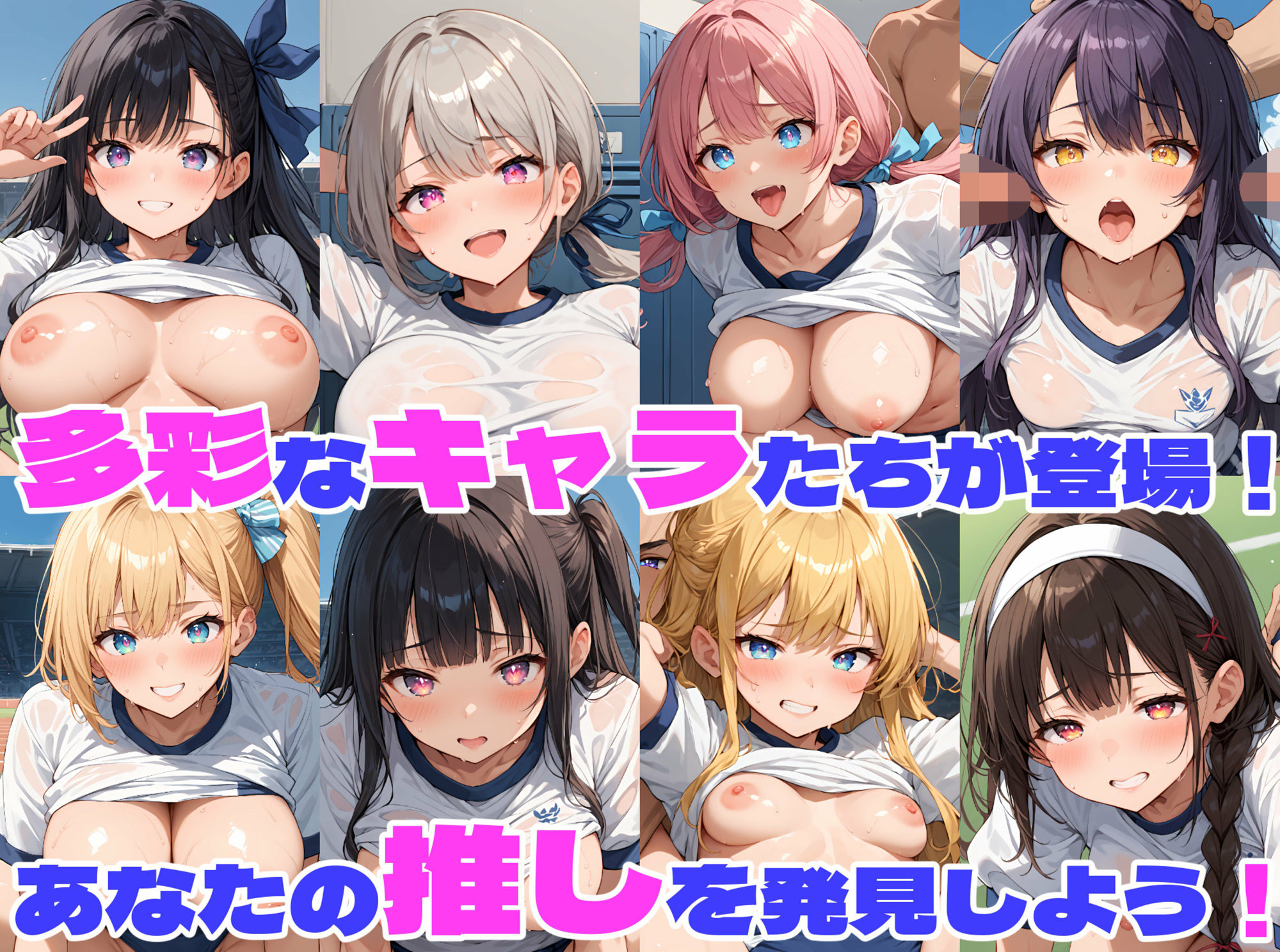 性育学園No.07〜ブルマ編〜体育授業でブルマ・体操着女子をハメまくれ！【※CG350枚】3