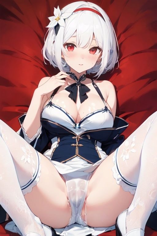 虹かけ誌 アズールレーン イラスト集6 シリアス 飲み干せずに、溢してしまいました_8