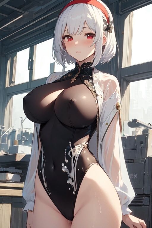 虹かけ誌 アズールレーン イラスト集6 シリアス 飲み干せずに、溢してしまいました 画像9