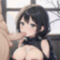 巨乳ノーブラJKが穴あきニットを着たら04 画像5