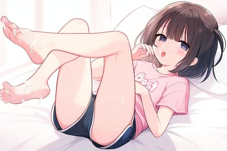 無表情な子とシコシコする〜足コキと本番なしエッチ〜10