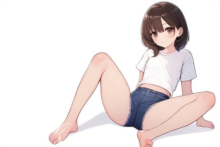 女子マネ部員に性処理してもらう〜時間ないし足でいいよね〜 画像1