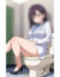 OL放尿---トイレびしょ濡れ351人--- 画像2