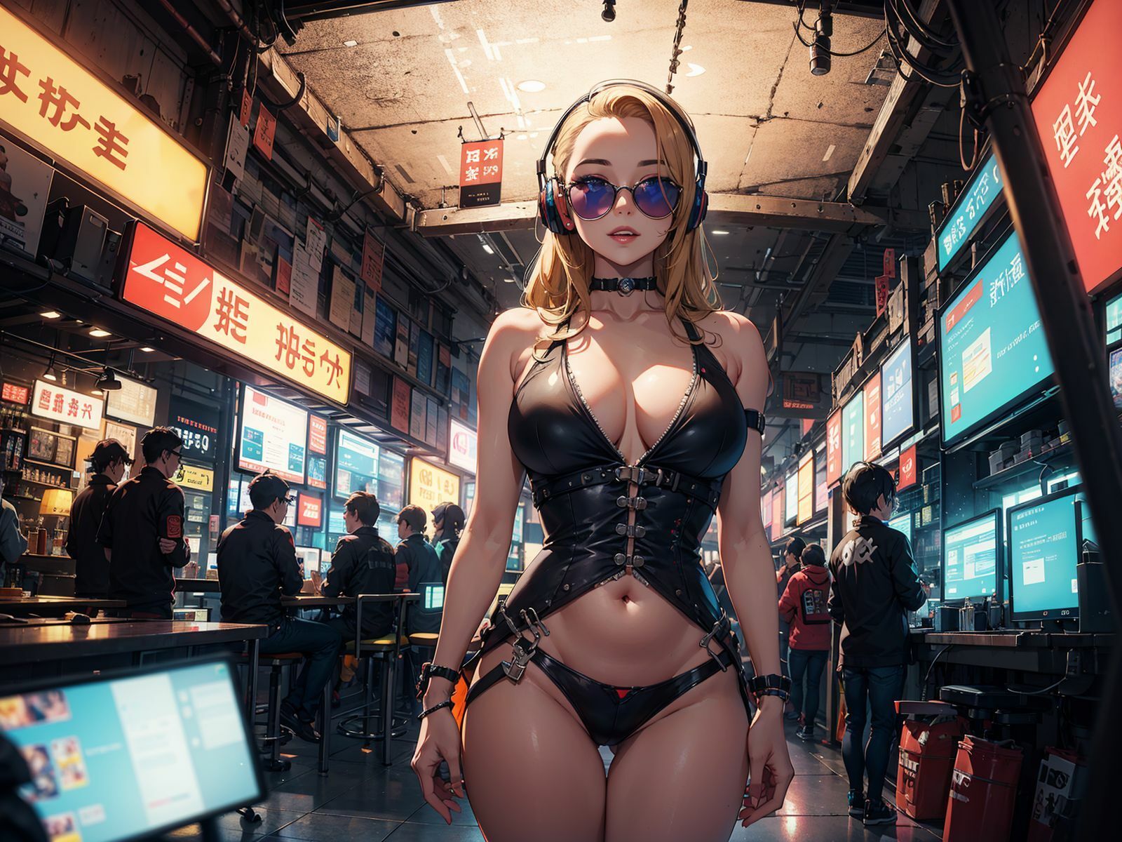 cyberpunk girl 01 画像1