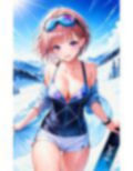 エチエチスキースノボ部 雪上の妖精とムレムレ汗だくカービング！ vol.2 画像1