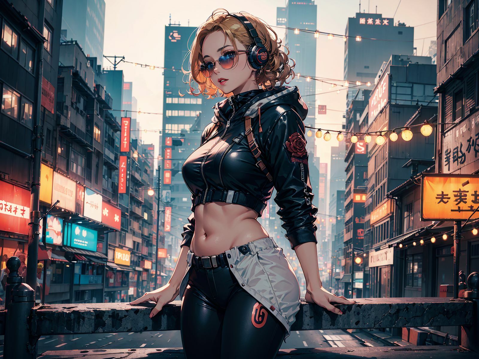 cyberpunk girl 02 画像2