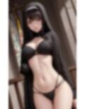 ビッチで淫らな身体で神父をご奉仕する痴女シスター 画像2