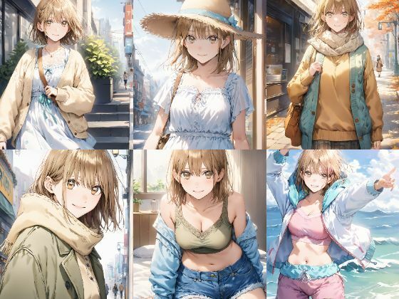 【無料】「アオのハコ」鹿野千夏私服写真集（全284枚）_1