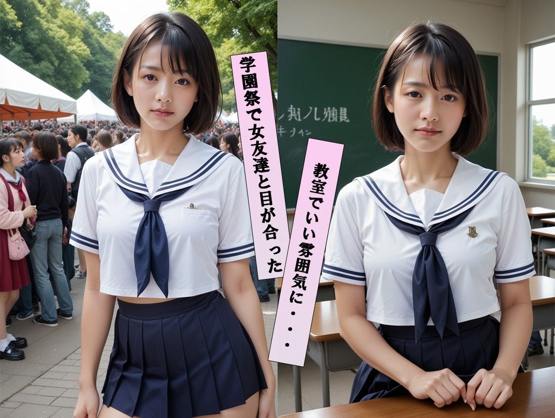 女子校生のえちえち学園祭