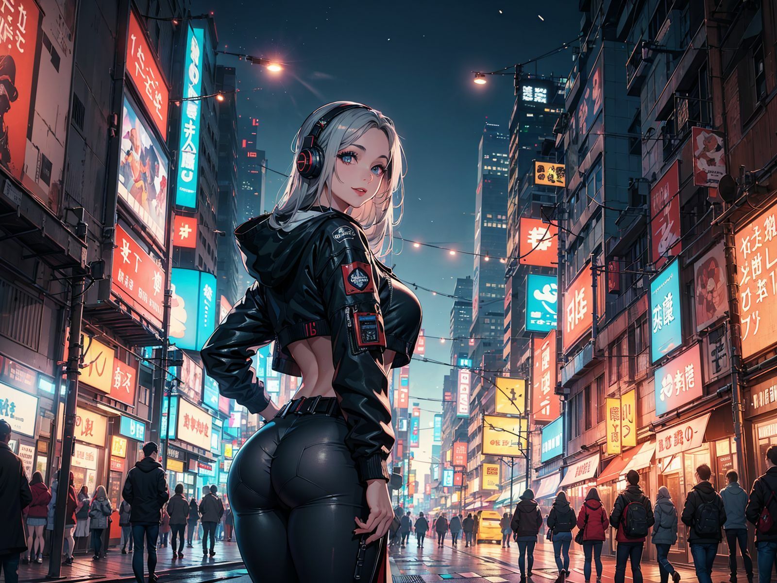 cyberpunk girl 03 画像3