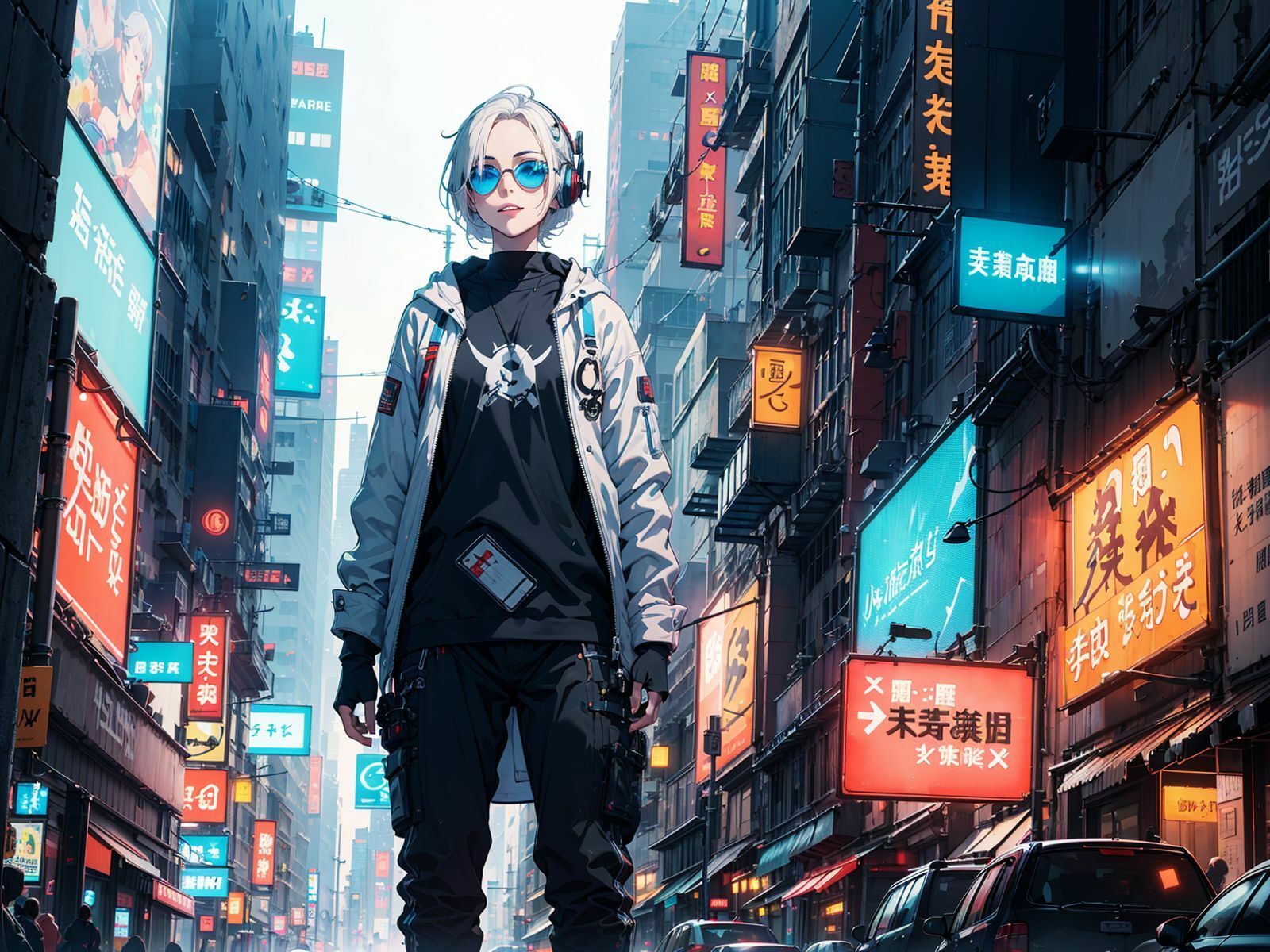 cyberpunk girl 04 画像2