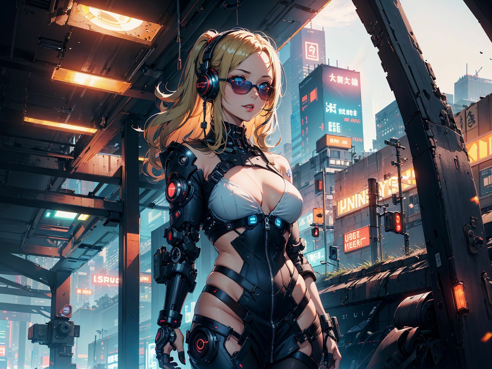 cyberpunk girl 04 画像3