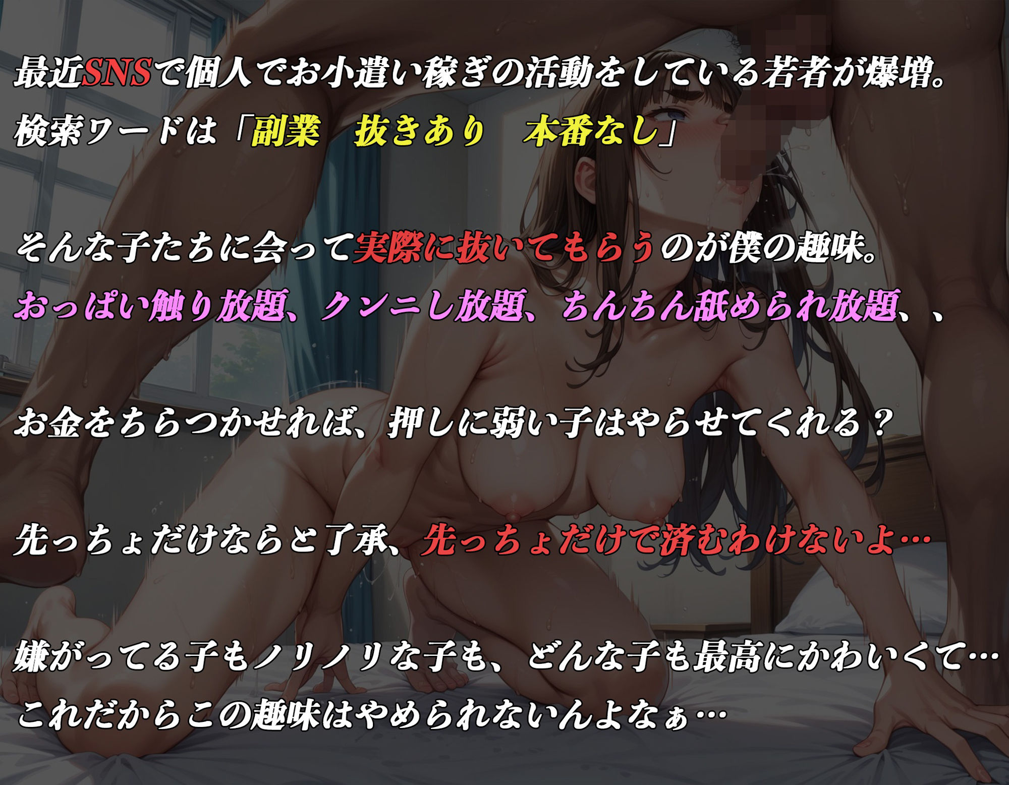 本番嫌いのお小遣い稼ぎ●●のスゴテクが最高すぎる 〜先っちょだけでいいからさー〜