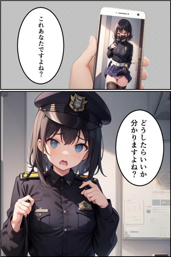 婦警脅迫調教