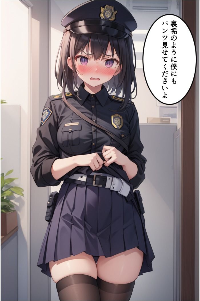 婦警脅迫調教