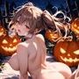 ファントムたちに悪戯されるハロウィンコスプレ嬢