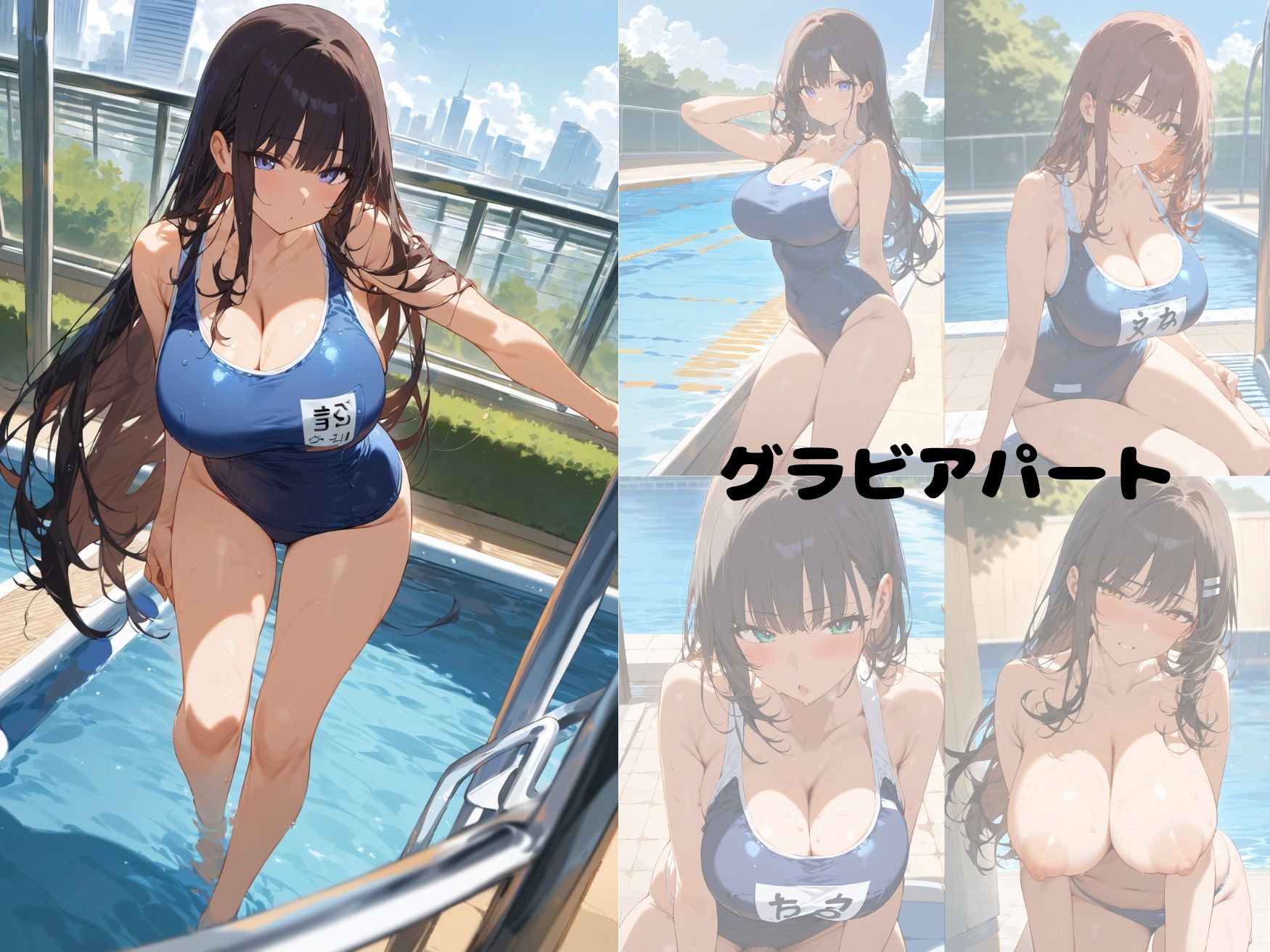 【スク水】僕はこの夏君に恋した 〜欲望のまま無垢な彼女を汚していく〜 画像2