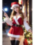 サンタコスプレ美女＃2 画像2