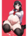 恥ずかしい女子学生妊婦 画像5