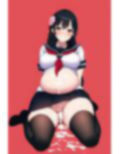 恥ずかしい女子学生妊婦 画像9