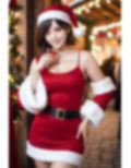 サンタコスプレ美女＃4 画像3