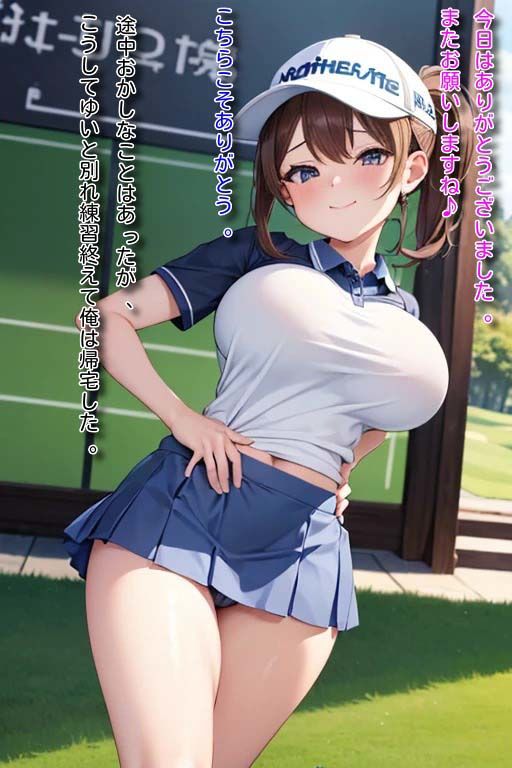 ティーオフ！最強女子VSザコマゾゴルフ部 皇麗華の策略 画像7