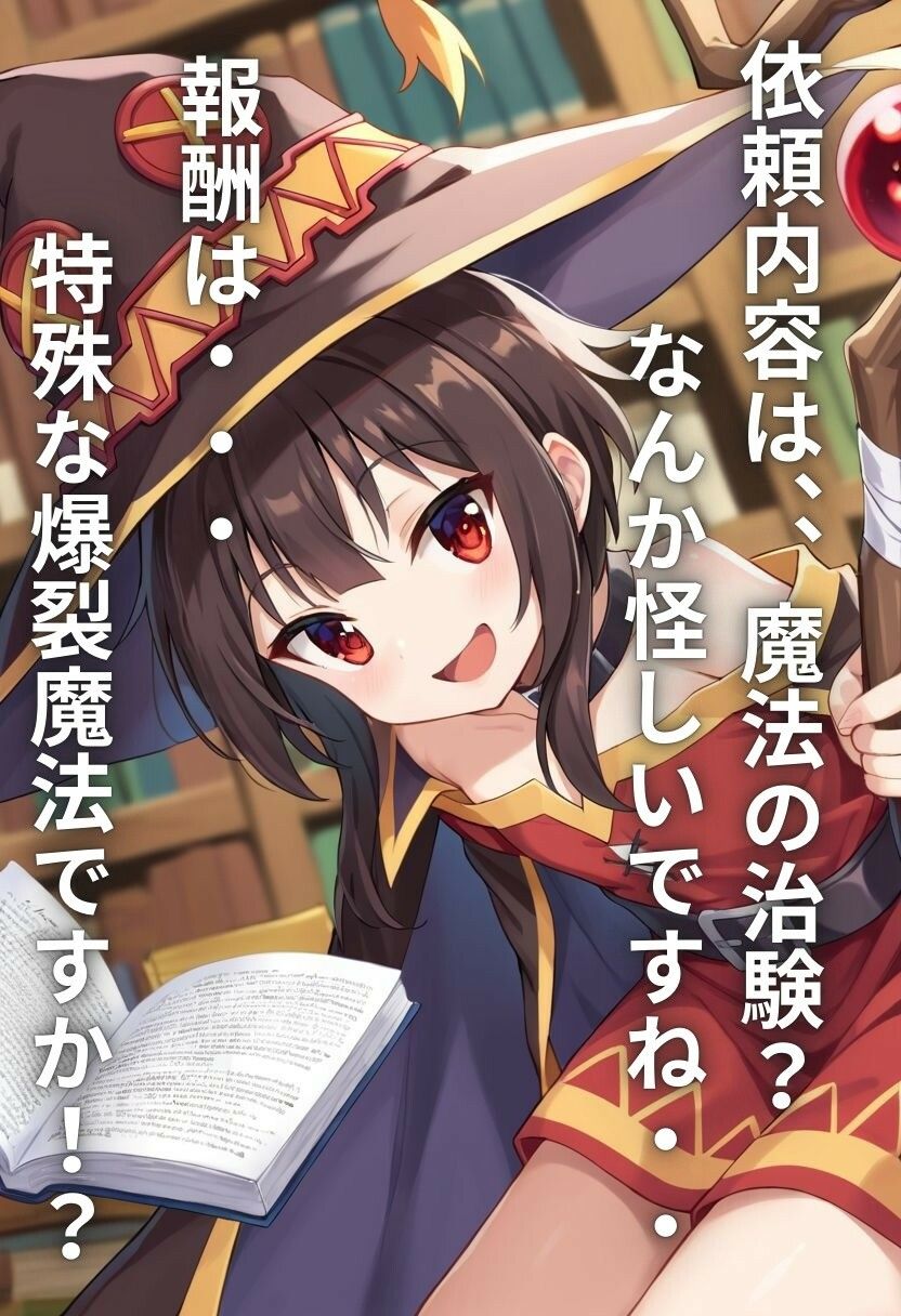 メグミンは淫乱魔法で快楽堕ちさせたので後はお好きにどうぞ 画像2