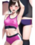 アヘ顔陸上部のトレーニングウェア 画像6