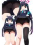 ブルアカで特濃オムツプレイ大量おもらしプレイ 画像1