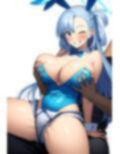 ブルアカで特濃オムツプレイ大量おもらしプレイ 画像3