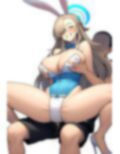 ブルアカで特濃オムツプレイ大量おもらしプレイ 画像4