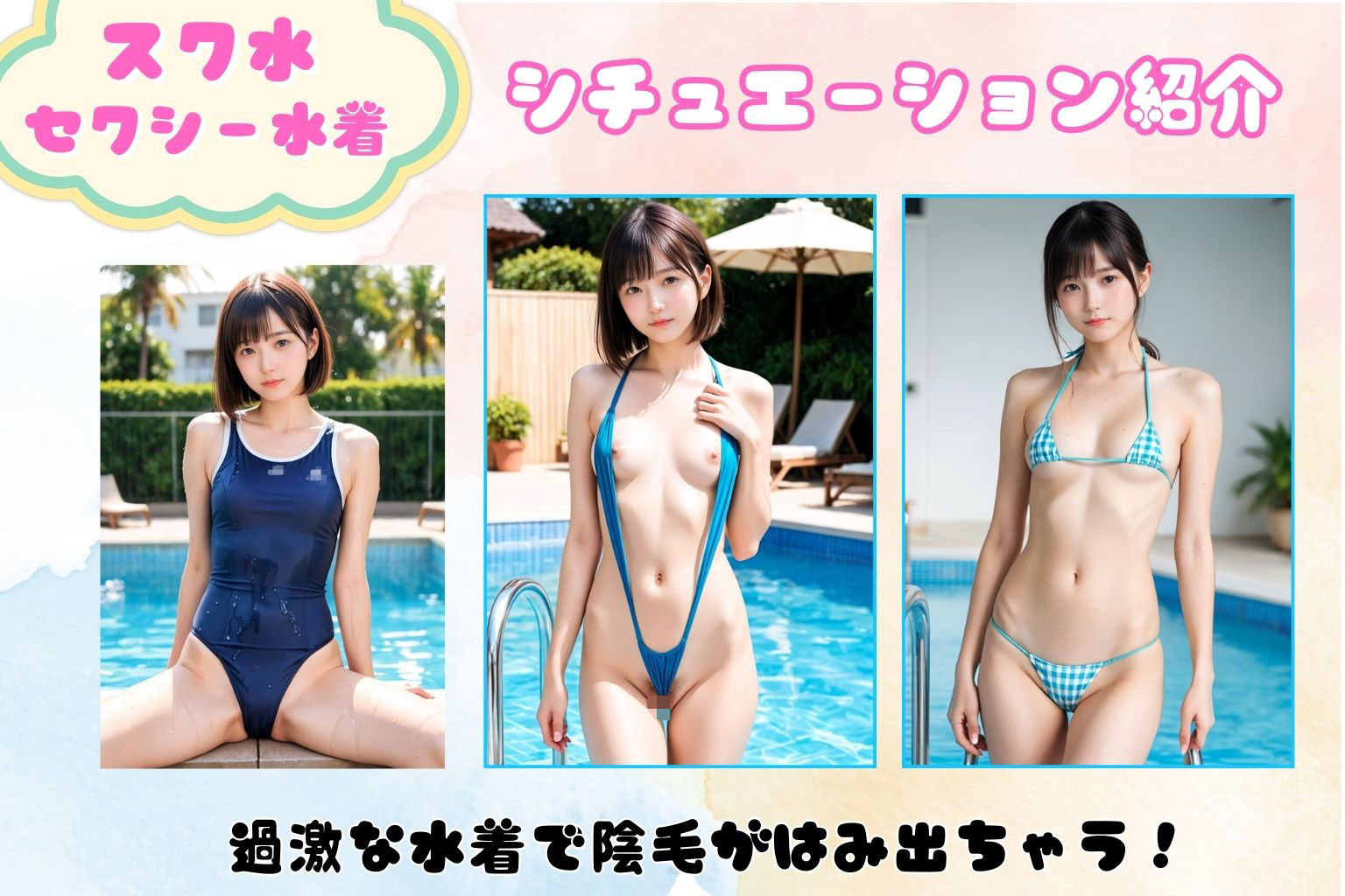 【水泳部】渚みさき！初のえっちな写真集発売！2