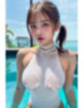 ピチピチ透け透けスクール水着 AI美女グラビア写真集 画像3