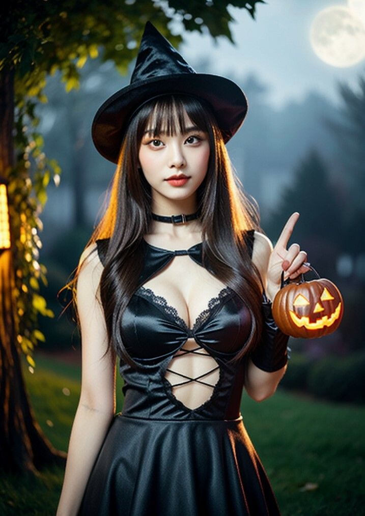 AI ハロウィンコスプレ 美女 おっぱい 173ページ