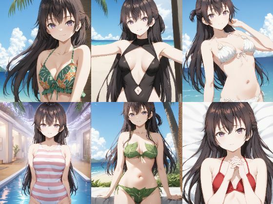 “Arya-san from next door who sometimes blurts out in Russian” Yuki Suo swimsuit photo collection (496 photos in 19 types)