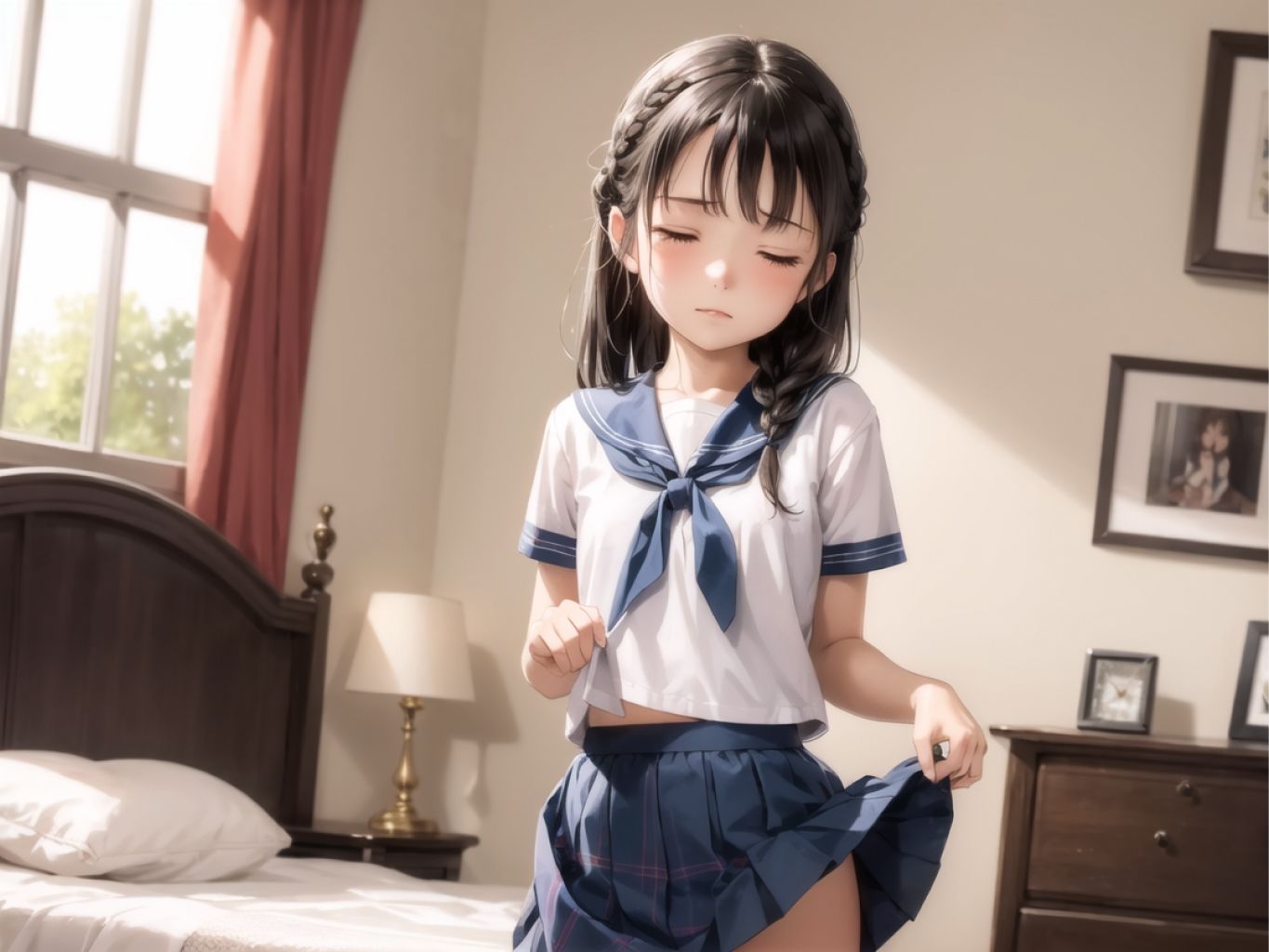 「ダメっ！今イってるからぁ！」制服少女のパパ活交尾