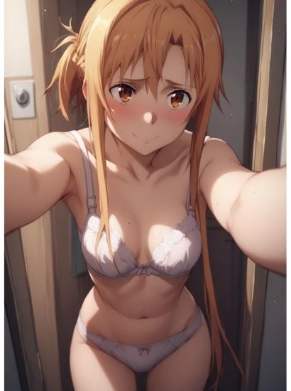 SAOのアスナから送られてきた自撮り写真2