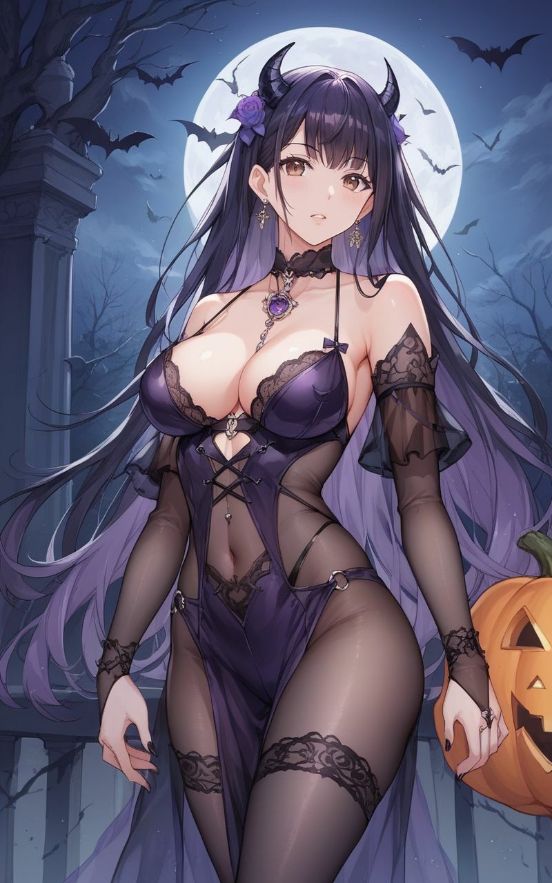 セクシー魔女とハロウィン_6