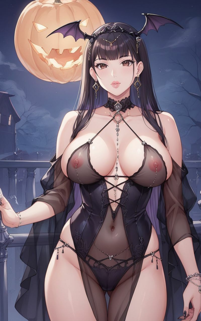 セクシー魔女とハロウィン