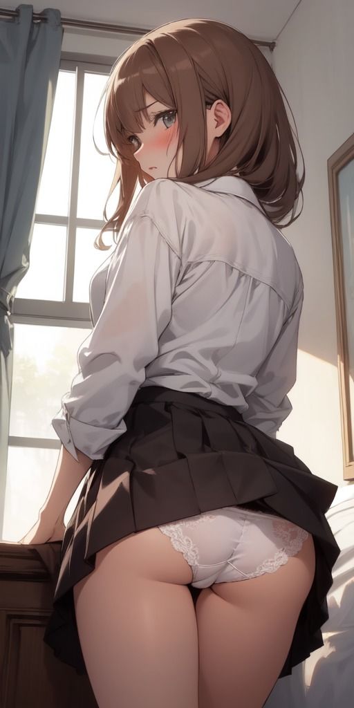 【132枚】制服美少女見せつけパンモロ 画像7