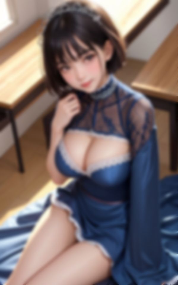 文化祭で見つけたドSコスプレ巨乳美女の色仕掛け 画像3