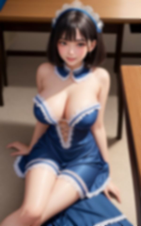 文化祭で見つけたドSコスプレ巨乳美女の色仕掛け