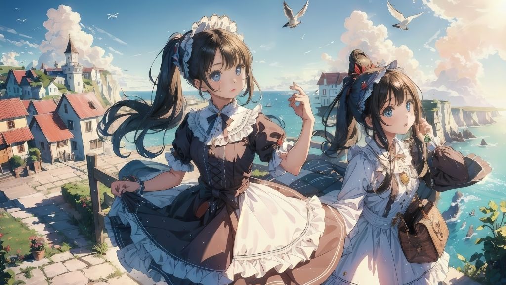 海辺のロリィタ少女イラスト集 画像3