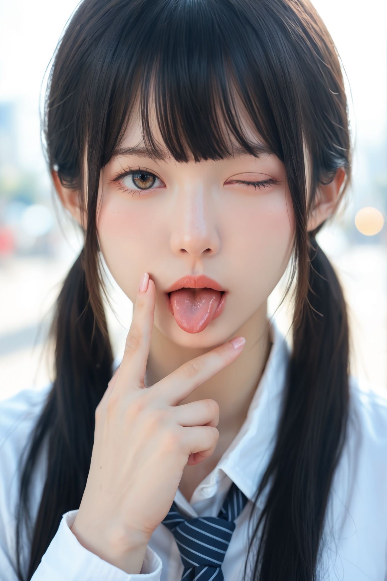 pony Tongue out ＆ wink01， 画像3